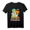 I Love Experiments T-Rex Shirt für Chemiker und Wissenschaftler – Lustiges Laboranten-Shirt & Geschenkidee