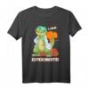 I Love Experiments T-Rex Shirt für Chemiker und Wissenschaftler – Lustiges Laboranten-Shirt & Geschenkidee