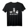 Retro Vintage Technologie Kassettenband VHS Video Diskette T-Shirt - Lustiges Humor Motiv für Technik- und Nostalgiefans