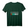 Damen Steminist Frauen T-Shirt mit V-Ausschnitt - Wissenschaft, Technologie & Engineering Geschenk für MINT-Damen und Mädchen