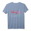 Tennis Damen Tennisspielerin T-Shirt mit Flamingo - Geschenkidee für Tennisspielerinnen und Tennisfans zum Geburtstag