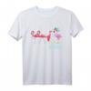 Tennis Damen Tennisspielerin T-Shirt mit Flamingo - Geschenkidee für Tennisspielerinnen und Tennisfans zum Geburtstag