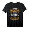 Dieses lustige Onkel T-Shirt – Perfekt für Neffen, Nichten & Patenonkel zur Taufe, Geburtstag oder als Überraschung