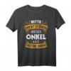 Dieses lustige Onkel T-Shirt – Perfekt für Neffen, Nichten & Patenonkel zur Taufe, Geburtstag oder als Überraschung