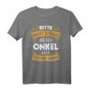 Dieses lustige Onkel T-Shirt – Perfekt für Neffen, Nichten & Patenonkel zur Taufe, Geburtstag oder als Überraschung
