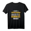 Cooles Handball Damen T-Shirt mit Motiv & Spruch - Perfektes Geschenk für Handballspielerinnen & Trainerinnen für Training, Geburtstag & Weihnachten