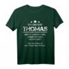 Ich Bin Der Thomas Mache Was ich Will Wann Ich Will T-Shirt – Lustiges Männer-Shirt für Geburtstag, Weihnachten, Vatertag & mehr
