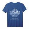Ich Bin Der Thomas Mache Was ich Will Wann Ich Will T-Shirt – Lustiges Männer-Shirt für Geburtstag, Weihnachten, Vatertag & mehr