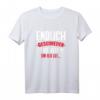 Endlich Geschieden T-Shirt - Lustiges Frisch Geschieden Design für Exmann, Exfrau & Scheidungsparty