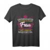 Unterschätze keine Frau mit Meistertitel Meister Spruch T-Shirt – Perfektes Geschenk für Meisterprüfung, Handwerker & Meister Beruf