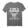 Die Garage Ruft Ich Muss gehen - Lustiges Auto Schrauber T-Shirt für Hobby Mechaniker & Tuner als Geschenk zu Geburtstag & Weihnachten