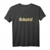 Schatzi Ich liebe Dich Schatz Design für Liebe Freundin - Romantisches Gold Look T-Shirt für Partner & Geburtstagsgeschenk