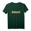 Schatzi Ich liebe Dich Schatz Design für Liebe Freundin - Romantisches Gold Look T-Shirt für Partner & Geburtstagsgeschenk