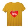 Keine Tattoos T-Shirt - Für reine Haut, den cleanen Style & perfekte Geschenkidee für Reinhäuter