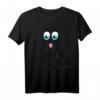 Fun Design T-Shirt mit Spruch 'Lächle du kannst sie nicht alle töten' – Lustiges Party-Outfit für Frauen und Männer, perfektes Geschenk für Geburtstag, Weihnachten & Festivals