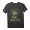 Ohne Kaffee Ohne Mich - Lustiges Spruch T-Shirt für Morgenmuffel, Nachtschichtarbeiter & Fans schwarzen Humors