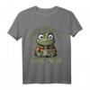 Ohne Kaffee Ohne Mich - Lustiges Spruch T-Shirt für Morgenmuffel, Nachtschichtarbeiter & Fans schwarzen Humors