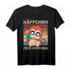 Käffchen fürs Äffchen Kaffeetrinker Tier Affe T-Shirt - Perfektes Geschenk für Kaffee-Liebhaber & Kaffeetrinker, ideal zum Geburtstag oder als Geschenkidee für Kaffee-Süchtige