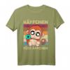 Käffchen fürs Äffchen Kaffeetrinker Tier Affe T-Shirt - Perfektes Geschenk für Kaffee-Liebhaber & Kaffeetrinker, ideal zum Geburtstag oder als Geschenkidee für Kaffee-Süchtige