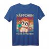 Käffchen fürs Äffchen Kaffeetrinker Tier Affe T-Shirt - Perfektes Geschenk für Kaffee-Liebhaber & Kaffeetrinker, ideal zum Geburtstag oder als Geschenkidee für Kaffee-Süchtige