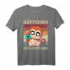 Käffchen fürs Äffchen Kaffeetrinker Tier Affe T-Shirt - Perfektes Geschenk für Kaffee-Liebhaber & Kaffeetrinker, ideal zum Geburtstag oder als Geschenkidee für Kaffee-Süchtige