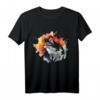 Fuchs Kunst Bunt - Tier Fuchs T-Shirt für Tierliebhaber, Freunde und Familie
