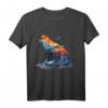 Fuchs Berge Tierliebhaber Tier T-Shirt – Perfektes Geschenk für Tierfreunde & Naturliebhaber