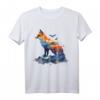 Fuchs Berge Tierliebhaber Tier T-Shirt – Perfektes Geschenk für Tierfreunde & Naturliebhaber