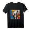 Panda Kunst Bunt - Tier Panda T-Shirt für Tierliebhaber, Freunde und Familie