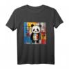 Panda Kunst Bunt - Tier Panda T-Shirt für Tierliebhaber, Freunde und Familie
