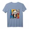 Panda Kunst Bunt - Tier Panda T-Shirt für Tierliebhaber, Freunde und Familie