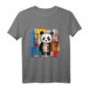 Panda Kunst Bunt - Tier Panda T-Shirt für Tierliebhaber, Freunde und Familie