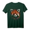 Roter Panda Kunstwerk - Tier Panda T-Shirt für Tierliebhaber, Freunde & Familie, perfektes Geschenk für Tierfreunde