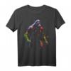 Gorilla Kunstwerk Bunt Tier - Farbenfrohes Tiermotiv T-Shirt für Tierliebhaber, Freunde & Familie