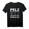 Tierschützer Vegan T-Shirt - Umweltfreundliches Geschenk für Tierschutzaktivisten & Tierliebhaber zum Geburtstag oder Weihnachten