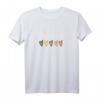 End Racism Beendet Rassismus Anti-Rassismus T-Shirt mit Herzen - Ideal für Demos, Versammlungen & als Geschenk für Gleichgesinnte