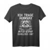 Ich trage schwarz bis es etwas dunkleres gibt - Lustiges Gothic Statement T-Shirt für Schwarzliebhaber & Geschenkideen für Geburtstag, Muttertag, Vatertag & Weihnachten