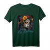 La Catrina Cooles Día de Los Muertos Design T-Shirt – Elegantes Halloween Outfit mit La Catrina Tattoo & Makeup