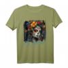 La Catrina Cooles Día de Los Muertos Design T-Shirt – Elegantes Halloween Outfit mit La Catrina Tattoo & Makeup