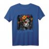 La Catrina Cooles Día de Los Muertos Design T-Shirt – Elegantes Halloween Outfit mit La Catrina Tattoo & Makeup