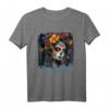 La Catrina Cooles Día de Los Muertos Design T-Shirt – Elegantes Halloween Outfit mit La Catrina Tattoo & Makeup