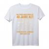 Vintage 40 Jahre T-Shirt - Das perfekte Geburtstagsgeschenk für Legenden & Jubilare zum HapOwl