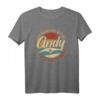 Andy Der Mann der Mythos die Legende Vornamen T-Shirt - Stylishes Retro & Vintage Design, perfektes Geschenk für Geburtstag, Weihnachten & Vatertag
