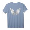 Weiße Engelsflügel T-Shirt - Schutzengel Design für gläubige Menschen, perfekte Geschenkidee für Familie und Freunde