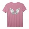 Weiße Engelsflügel T-Shirt - Schutzengel Design für gläubige Menschen, perfekte Geschenkidee für Familie und Freunde