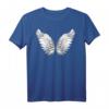 Weiße Engelsflügel T-Shirt - Schutzengel Design für gläubige Menschen, perfekte Geschenkidee für Familie und Freunde