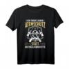 Ich trage lieber Atemschutz statt Anzug & Krawatte T-Shirt – Lustiges Retro Feuerwehr T-Shirt für Feuerwehrmänner, Rettungskräfte & Vatertagsgeschenk