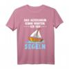 Lustiges Segler T-Shirt mit Spruch für Rentner - Perfektes Geschenk für Opa, Oma & Segelenthusiasten im Ruhestand