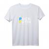 Puck Futin I Stand With Ukraine - Anti-Putin Ukrainian Flag T-Shirt für Solidarität und politisches Statement