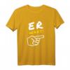 Er wars Comic Fun T-Shirt - Lustiges Geschenk für Freunde und Familie mit witzigem Design